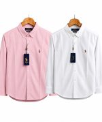 Us polo pink+white